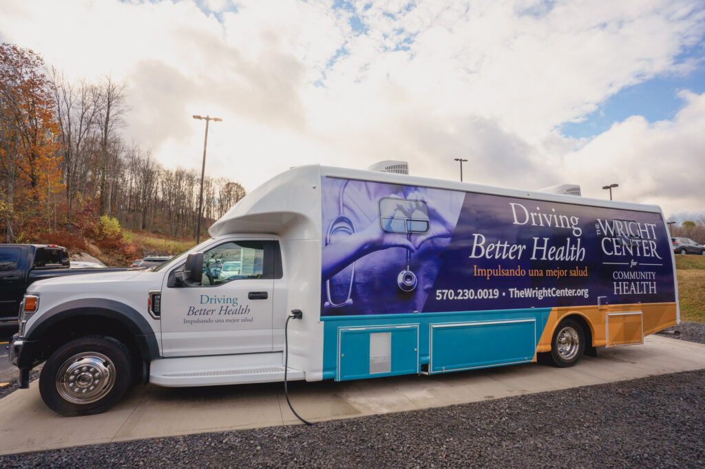 TWC Driving Better Health mobile unit