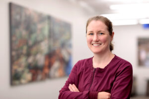 A Scranton native, Dr. Caitlin McCarthy helped to establish a dental clinic at The Wright Center for Community Health Scranton Practice in the city’s South Side neighborhood. She currently treats patients there and helps to train and mentor dentists enrolled in a one-year residency program.
