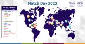 Match Day 2023 world map
