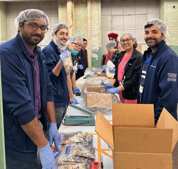 Wright center medical residents volunteering at CHOP Event in Oct. 2023