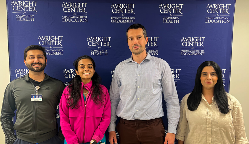 Scholarly researchers at The Wright Center for Graduate Medical Education received a certificate of merit from the American College of Physicians. 