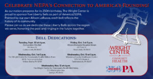 Liberty Bell Graphic (for community) in blue and red