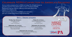 Liberty Bell Graphic (for community) in blue and red