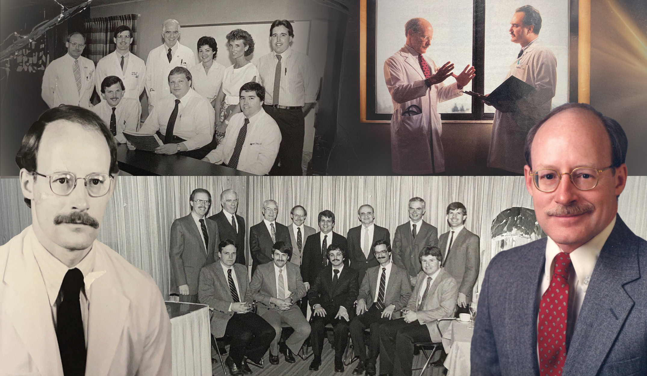 Dr. Stephen Pancoast through the years