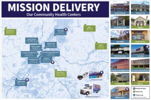 Map of The Wright Center for Community Health locations