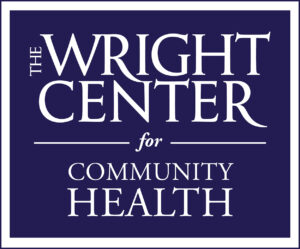 Community Health logo with dark blue background