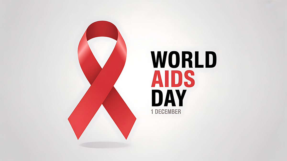 world aids day ribbon