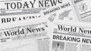 Newspaper background