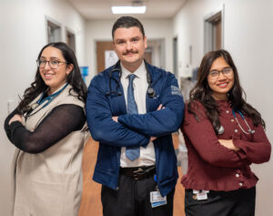 Drs. Sandra Rabat, Enrico Pelicci, and Ramsha Khan