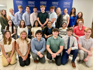 Group photo of TWC summer interns