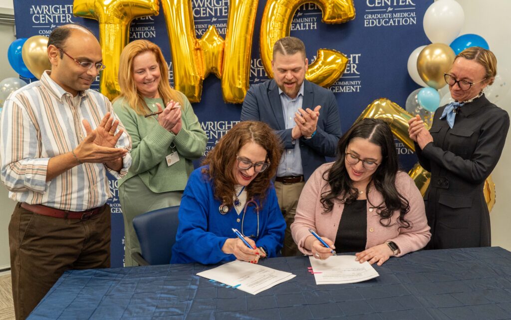 Dr. Linda Thomas-Hemak and Dr. Sandra Rabat