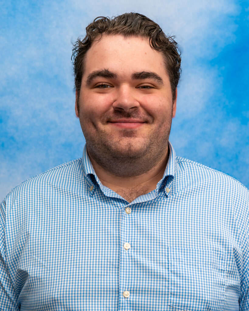 Portrait of Mason Hemak smiling