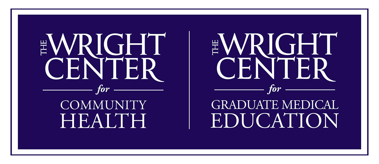The Wright Center for Community Health and Graduate Medical Education logo